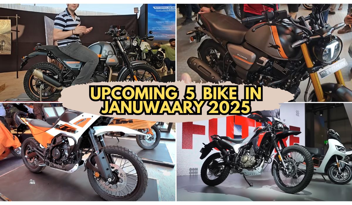 UPCOMING 5 BIKE IN JANUARY 2025