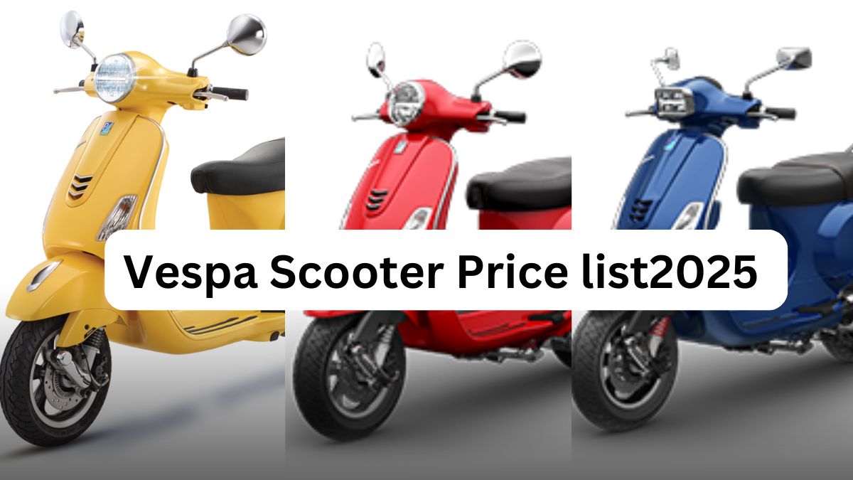 VESPA SCOOTER PRICE 2025