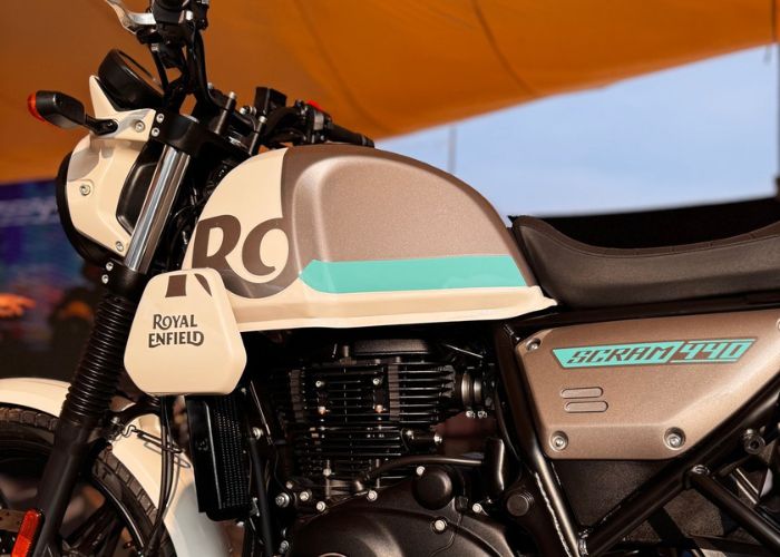 Royal Enfield scram 440 